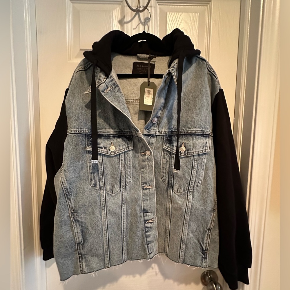 ALL SAINTS MILLIE DENIM JACKET- NWT